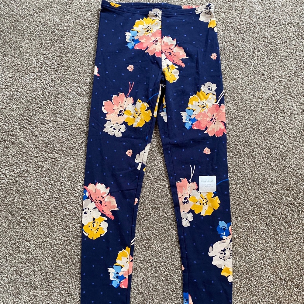 Floral leggings
